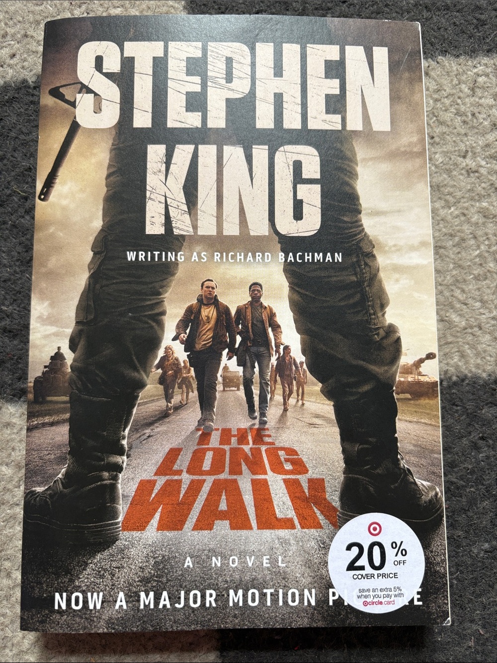 The Long Walk Stephen King Paperback Novel Brand New